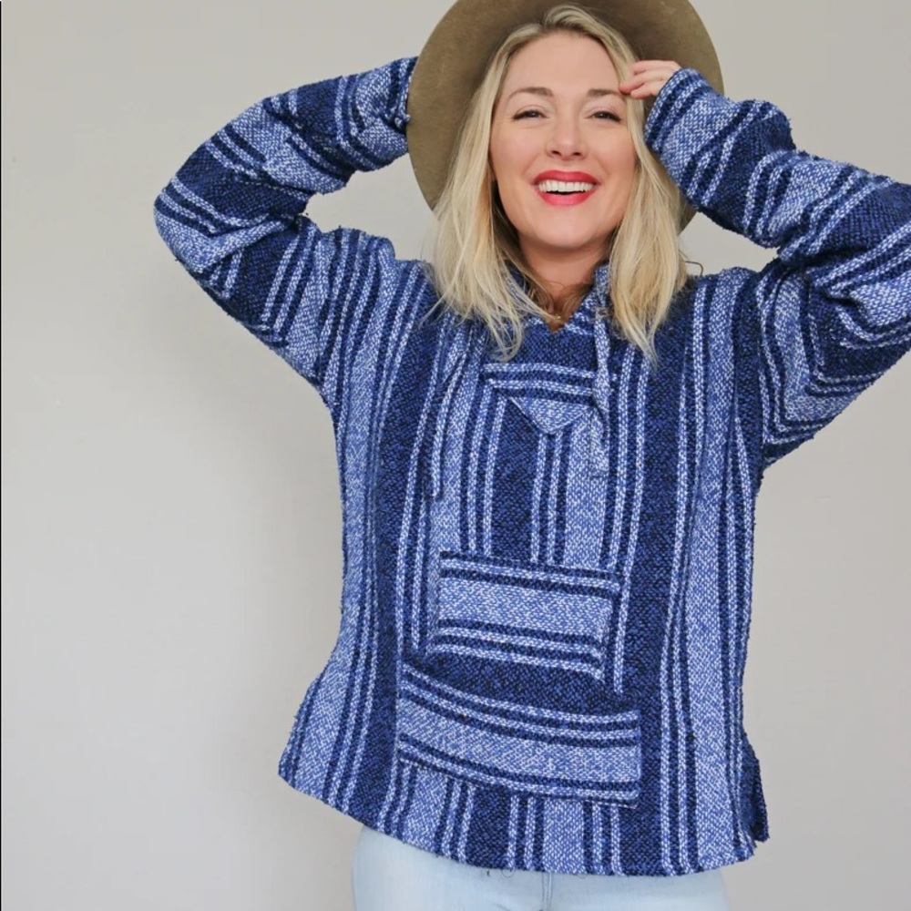 Vintage Mexican Baja Beach Hoodie